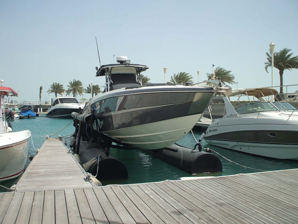 M1100 AirBerth Boat Lift with a Nortech 430 CC-Doha, Qatar